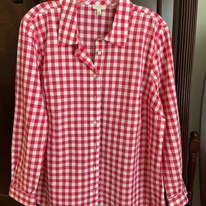 Talbots Button Up Blouse